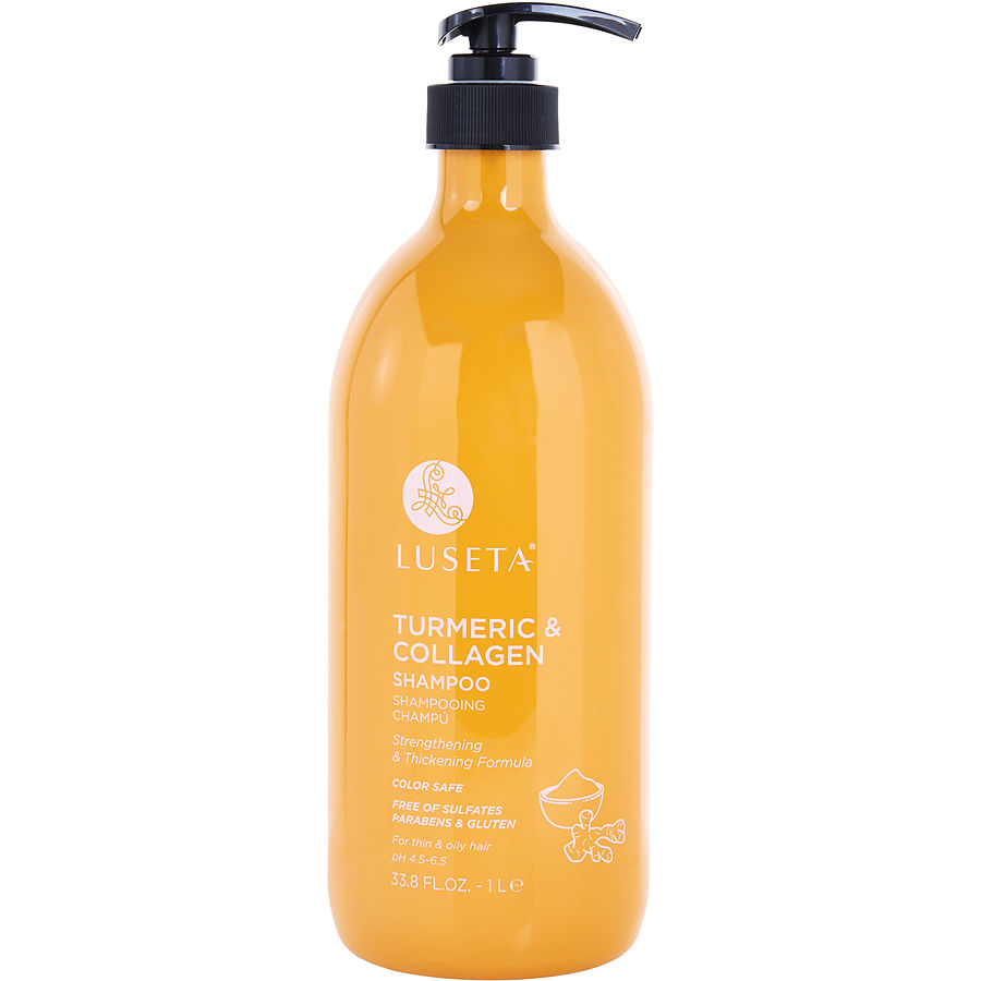Turmeric & Collagen Shampoo 33.8 Oz Luseta