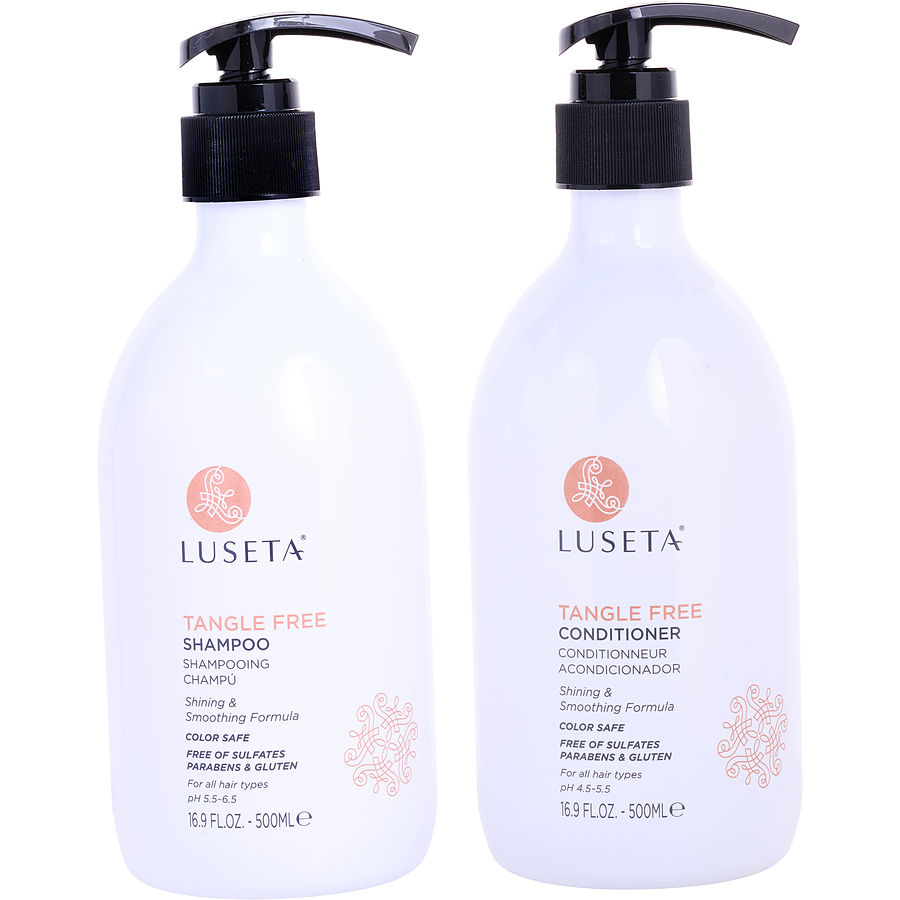 Luseta Tangle Free Argan Oil Shampoo And Conditioner 500 ml