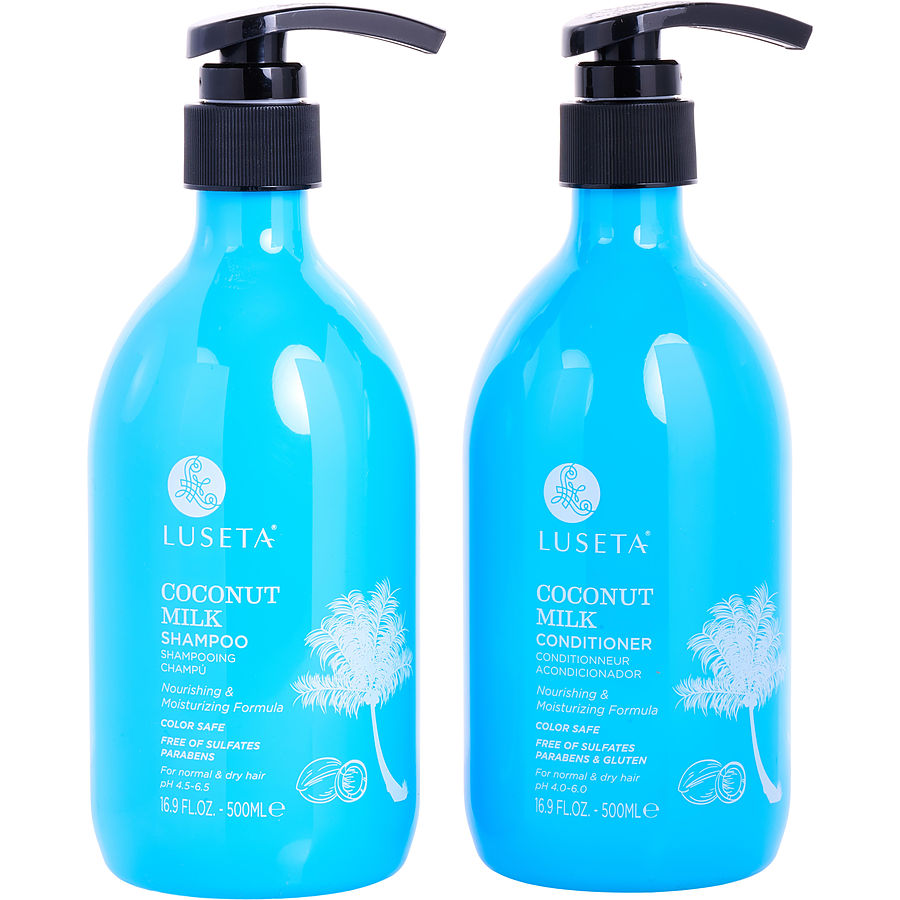 Luseta Coconut Milk Shampoo And Conditioner Set 500 ml