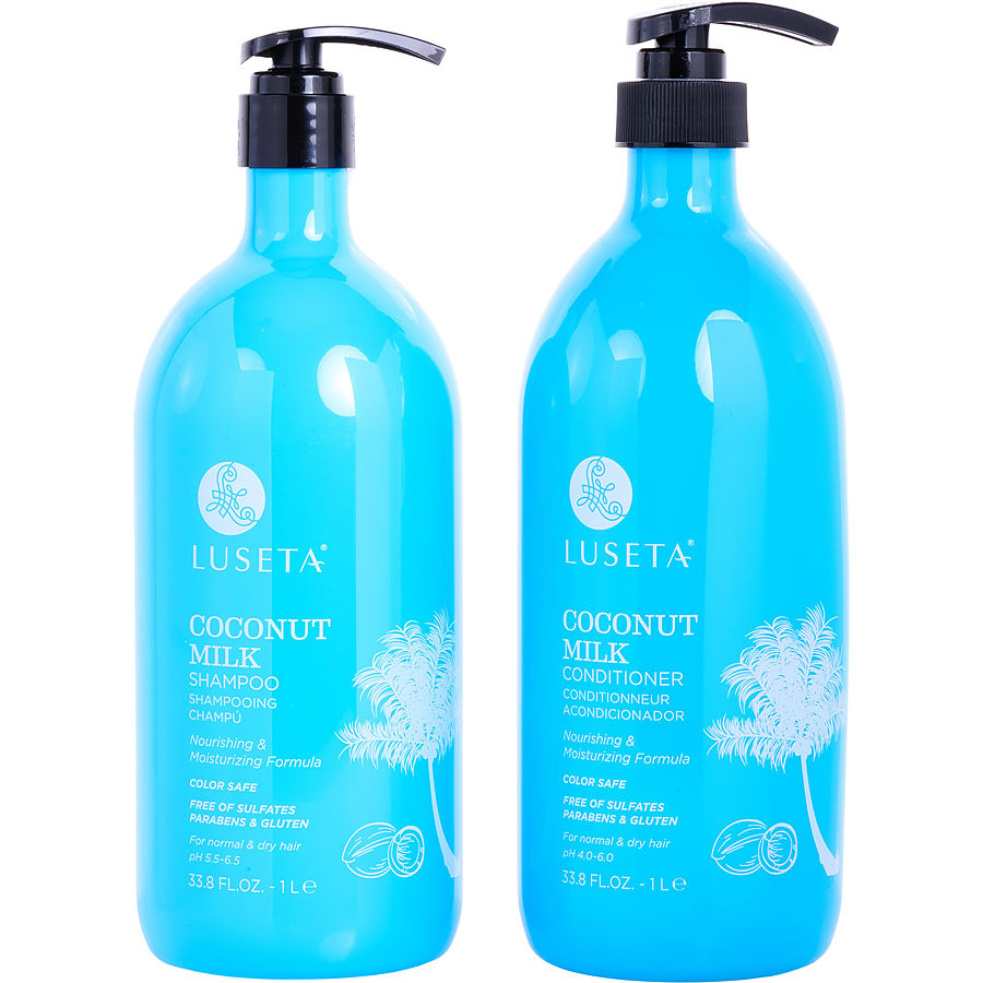 Luseta Coconut Milk Shampoo And Conditioner Set 1000 ml