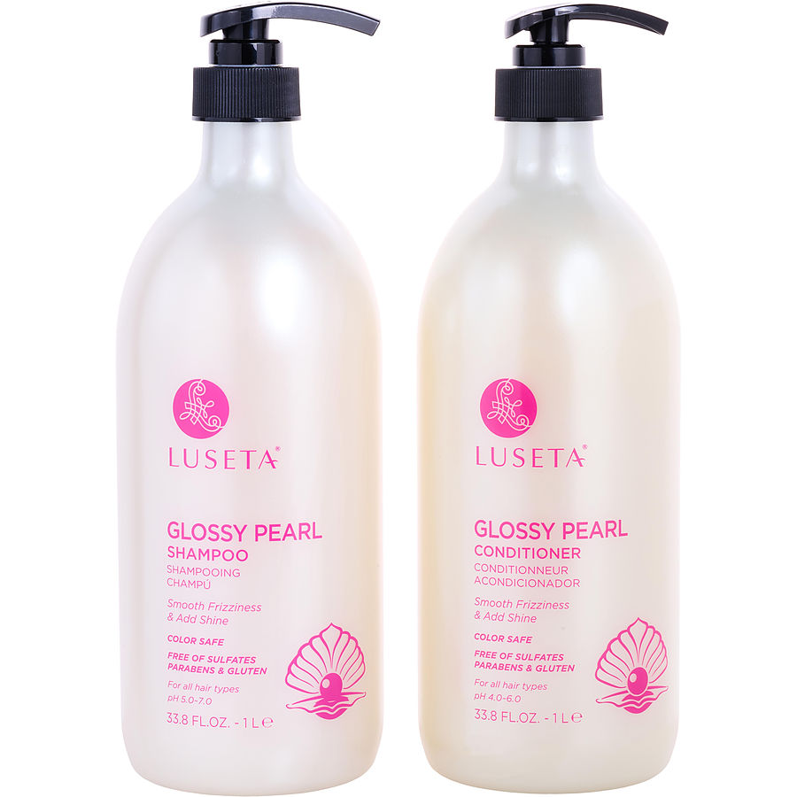 Luseta Glossy Pearl Shampoo And Conditioner Set 1000 ml