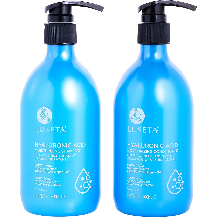 Luseta Hyaluronic Acid Moisturizing Shampoo And Conditioner Set 500 ml
