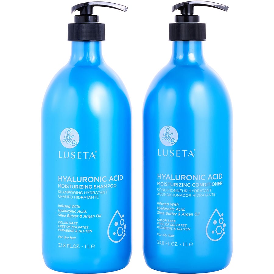 Luseta Hyaluronic Acid Moisturizing Shampoo And Conditioner Set 1000 ml