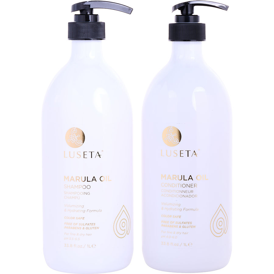 Luseta Marula Oil Shampoo And Conditioner Set 1000 ml