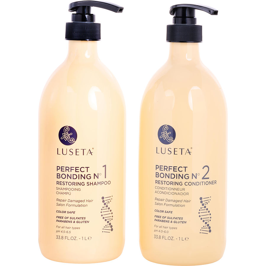 Luseta Perfect Bonding Restoring Shampoo And Conditioner Set 1000 ml