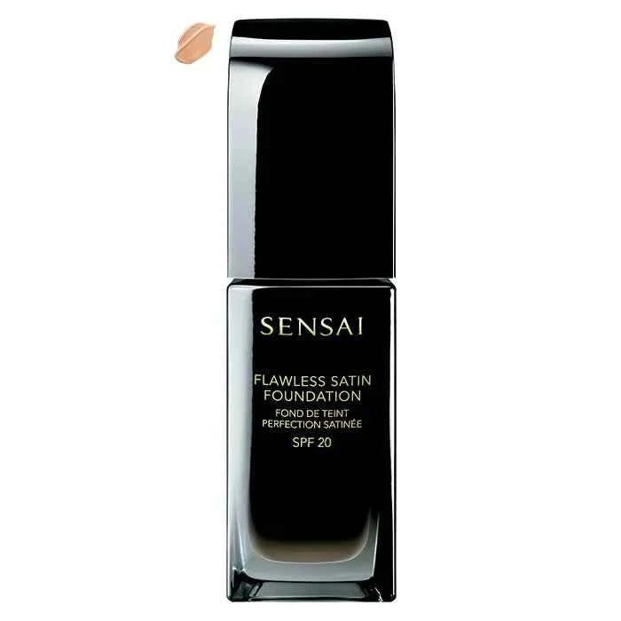 Sensai Flawless Satin – Foundation Spf20 30 ml 102 Ivory Beige Unisex