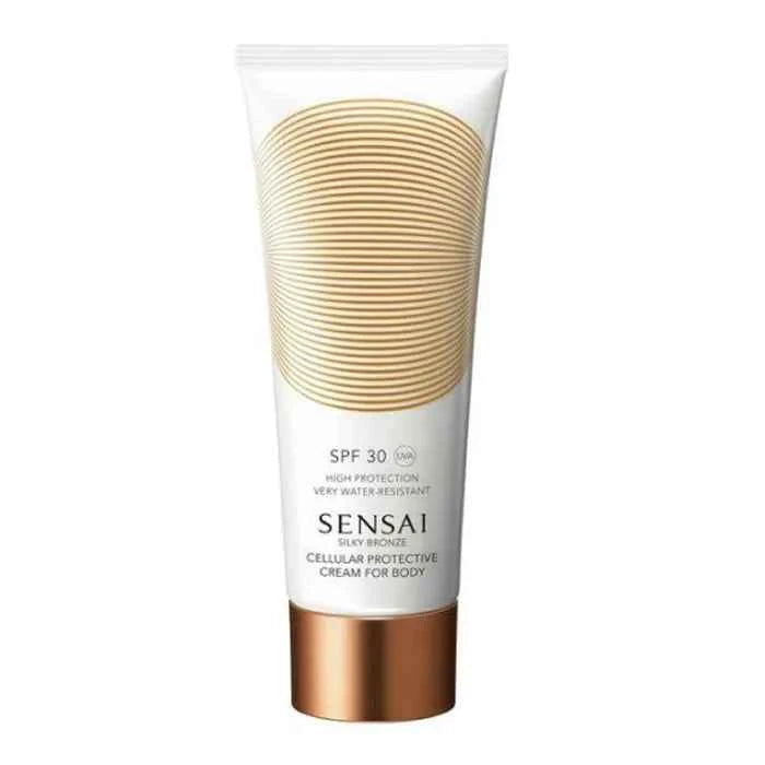 Sensai Silky Bronze Cellular Protective – Cream For Body Spf30 Unisex, 150 ml
