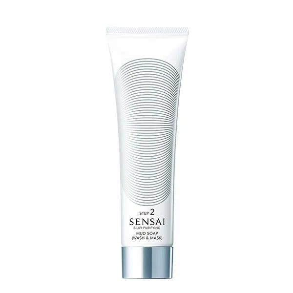 Kanebo Sensai Silky Purifying Mud Soap Wash And Mask Unisex, 125 ml