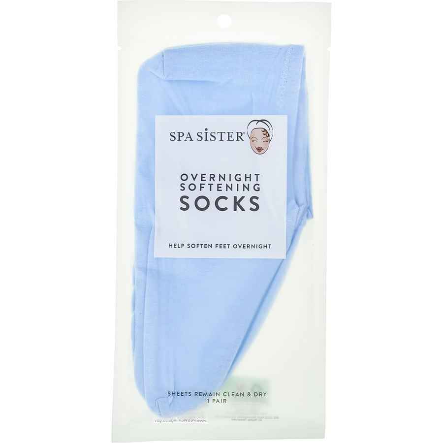 Spa Accessories Spa Sister Overnight Softening Socks - Blue