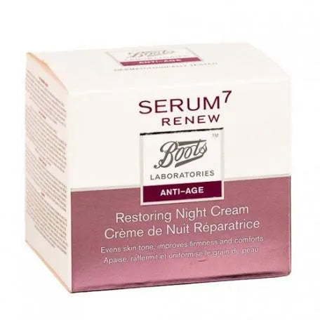 Serum 7 Renew Crema Restauradora y Antiedad De Noche 50 ml Serum 7