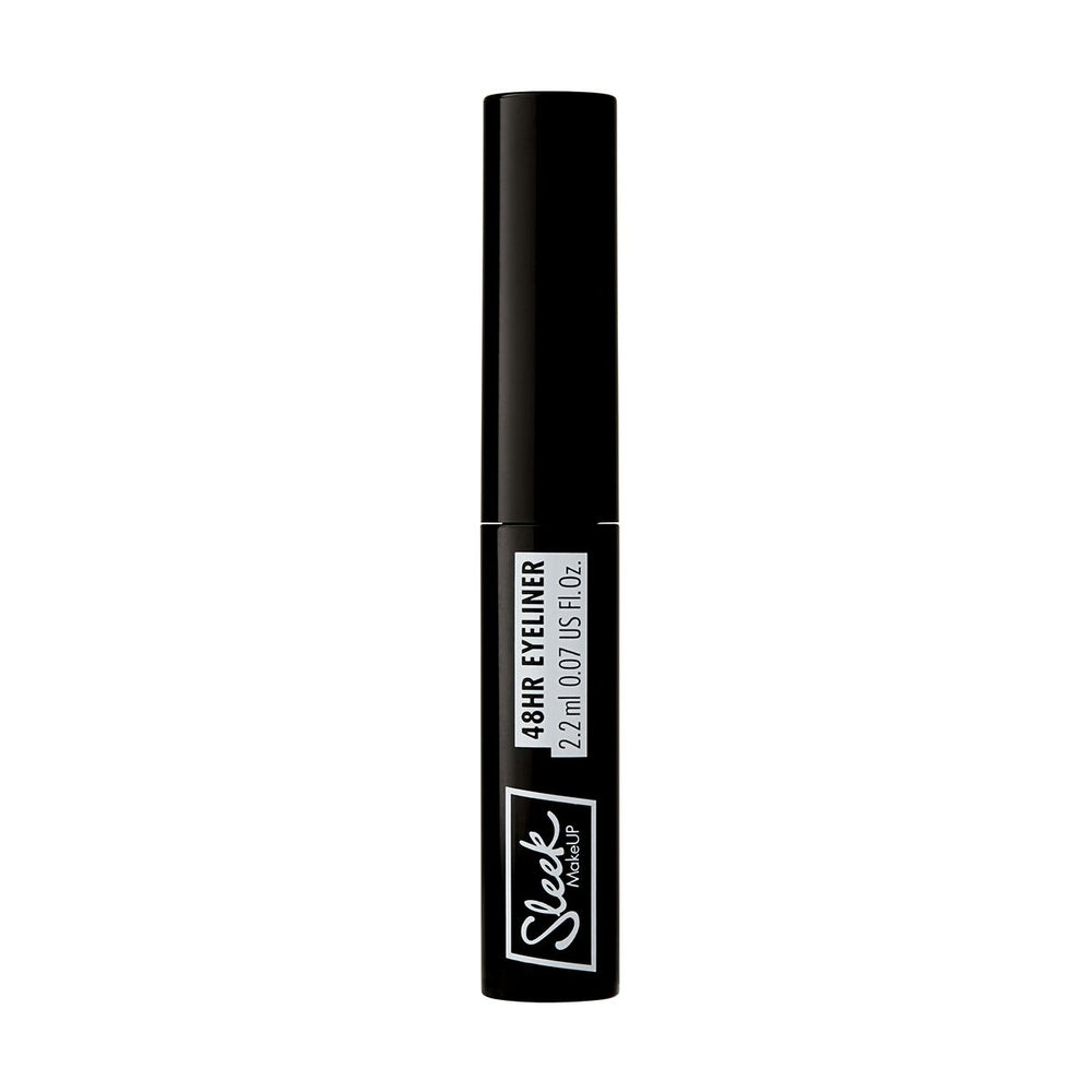 Sleek 48hr Liquid Eyeliner Black Unisex, 2,2 ml