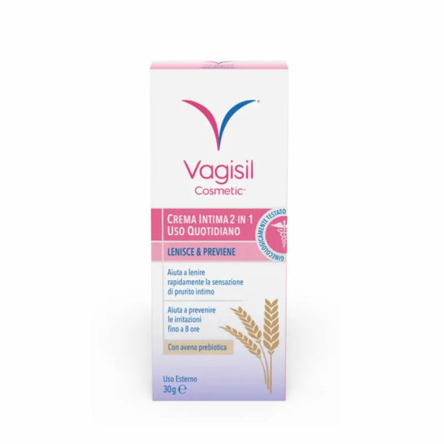 Vagisil Intimate – Cream 2 In 1 Daily Use Unisex, 30 g