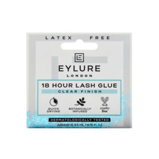 Eylure 18 Hour Lash Glue Clear Finish Unisex, 4,5 ml