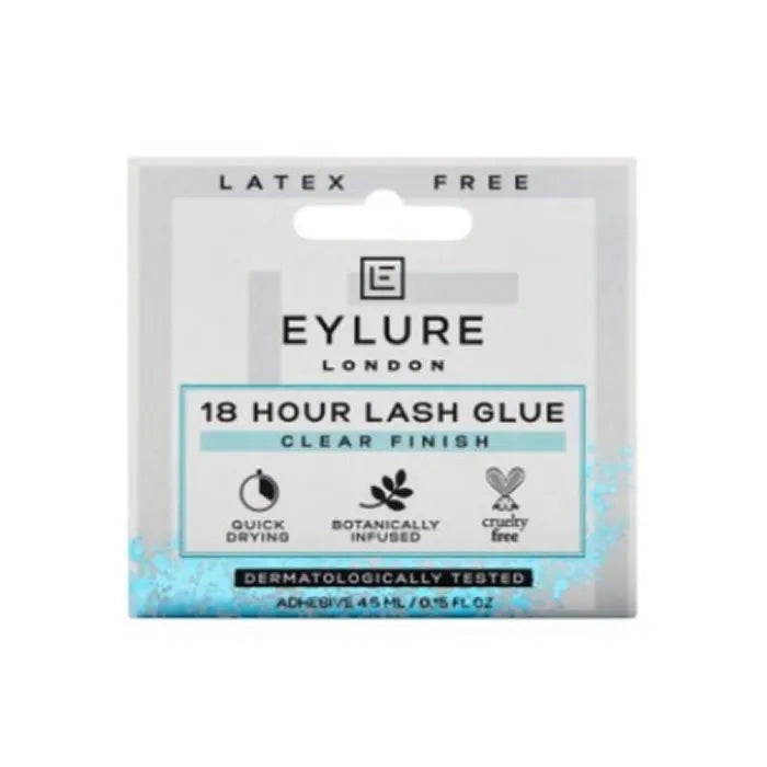 Eylure 18 Hour Lash Glue Clear Finish Unisex, 4,5 ml