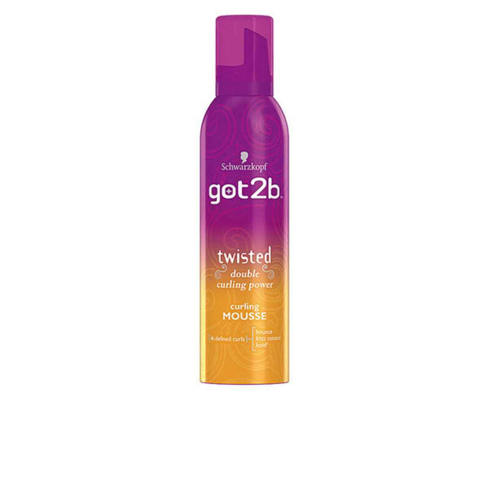 Schwarzkopf Got2b Twisted Espuma Rizos Perfectos Unisex, 250 ml
