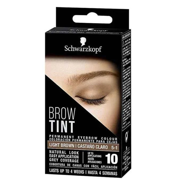 Schwarzkopf Brow Tint Light Brown 5-1 Unisex