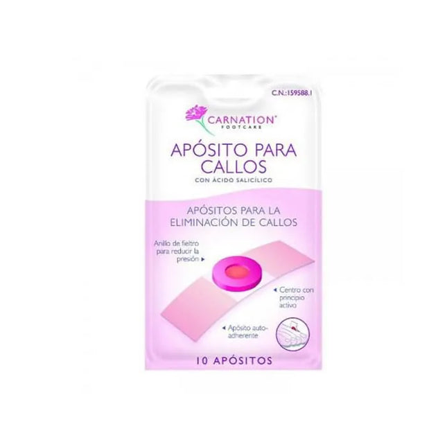 PRIM Carnation Callus Plasters Salicylic Acid, 10 Units