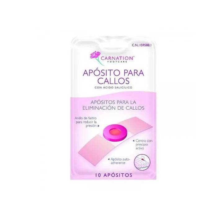 PRIM Carnation Callus Plasters Salicylic Acid, 10 Units