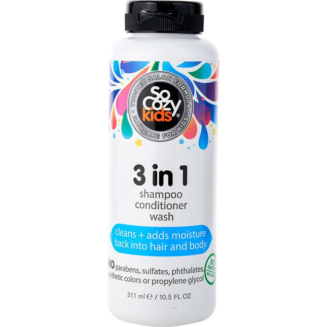 Socozy Kids 3 In 1 Shampoo + Conditioner Wash 10.5 oz