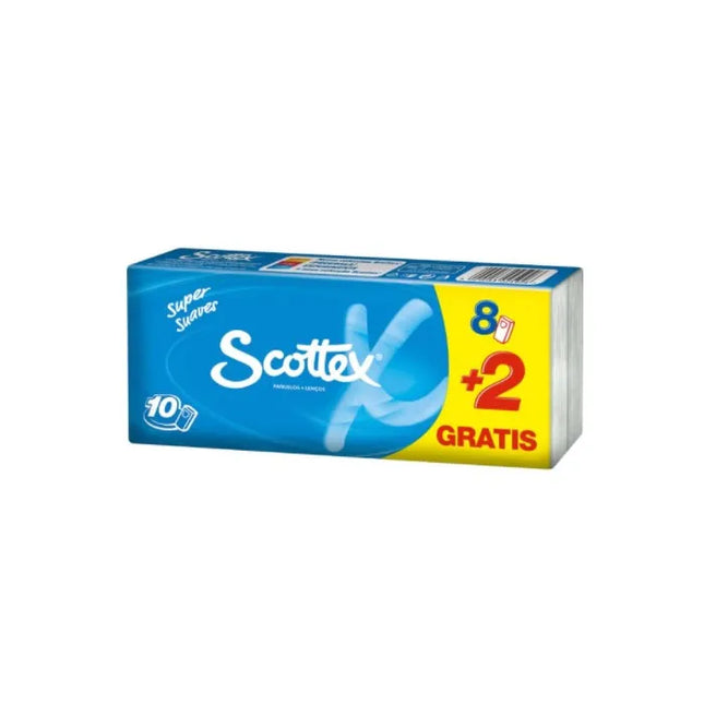 Scottex Pocket Square 3 Layers, 10 Units