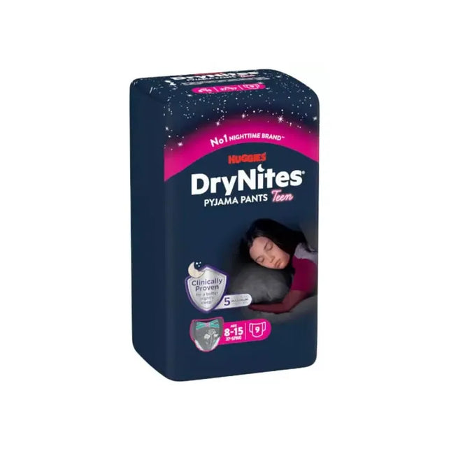 Drynites Pyjama Pants 8-15 Years, 9 Units