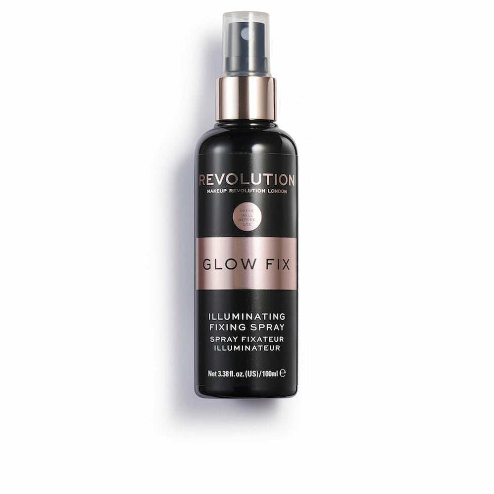 Revolution MAKE UP Glow Fix Illuminating Fixing – Spray Unisex, 100 ml