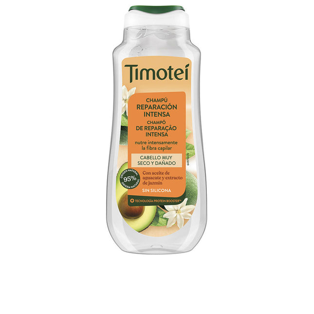 Timotei Champú Reparación Intensa Para Cabello Muy Seco y Dañado Unisex, 300 ml
