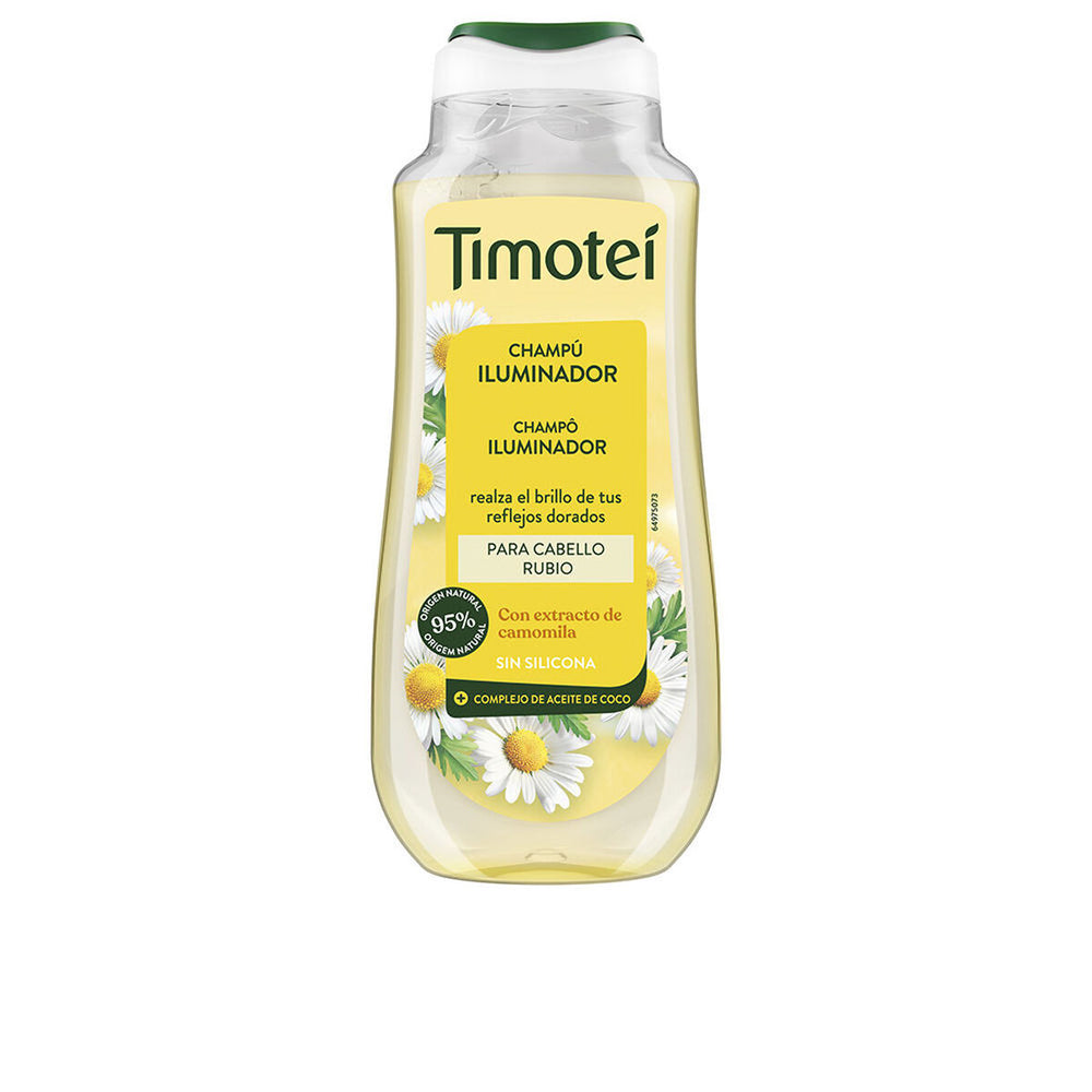 Timotei Champu Con Extracto De Camomila Realza El Brillo Para Cabello Rubio Unisex, 300 ml