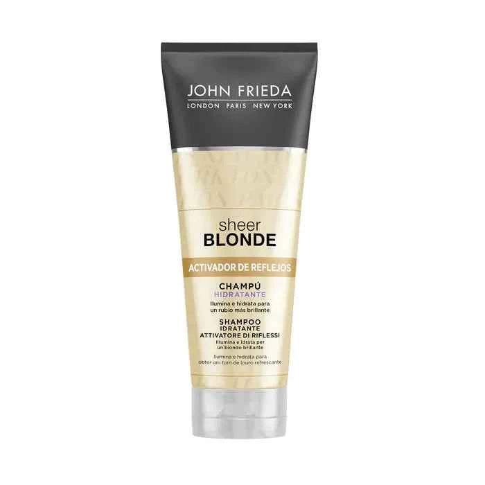JOHN Frieda Sheer Blonde Highlight Activating Brightening – Shampoo Lighter Blondes Unisex, 250 ml