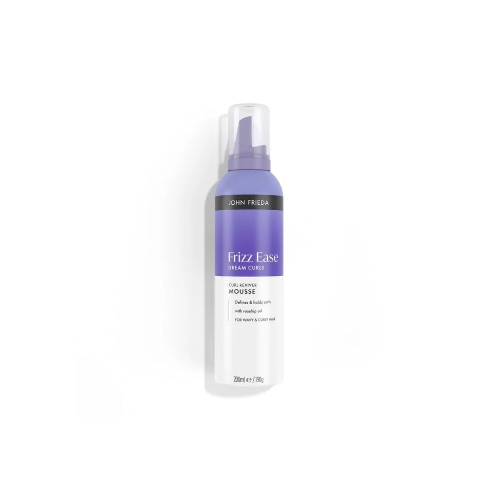 JOHN Frieda Frizz-Ease Dream Curls Espuma Definidora De Rizos Unisex, 200 ml