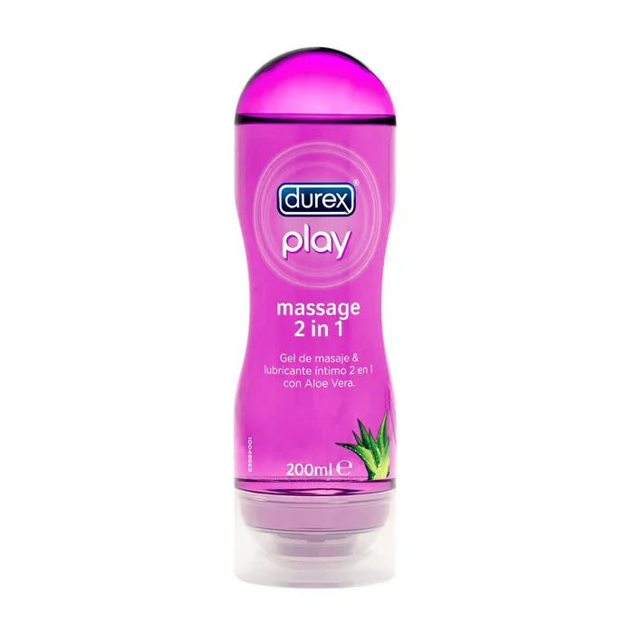 Durex Play Massage 2 In 1 Aloe Vera, 200 ml