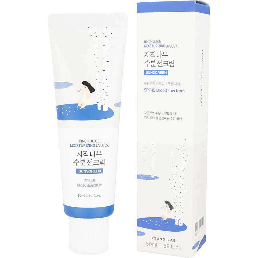Round Lab Birch Juice Moisturizing Uv Lock Spf 45 50ml/1.69oz