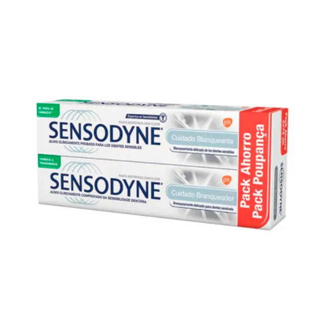 Sensodyne Whitening Care Toothpaste, 2x75 ml