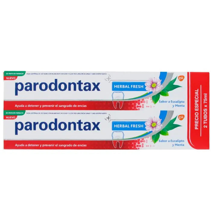 Parodontax Paradontax Duplo Herbal Fresh, 75 ml