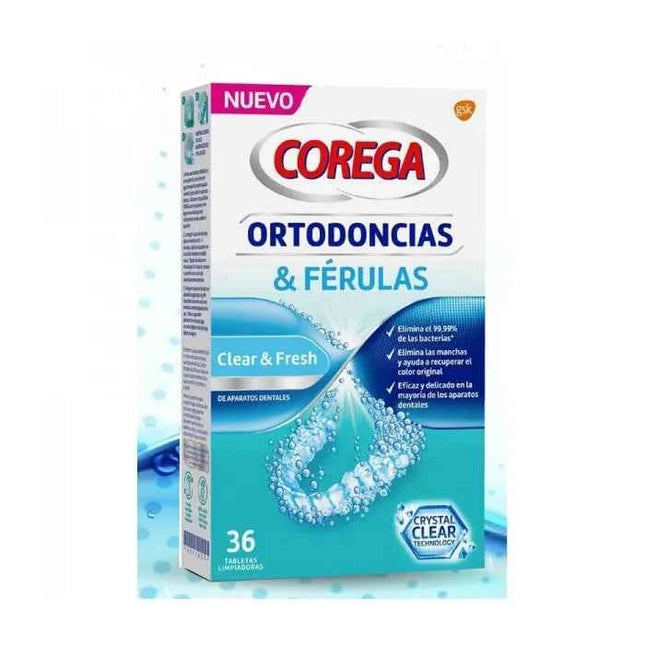 Corega Orthodontics & Splints, 36 tablets