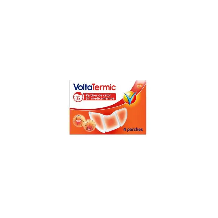 Voltatermic Heat Patches Without Medications, 4 Units