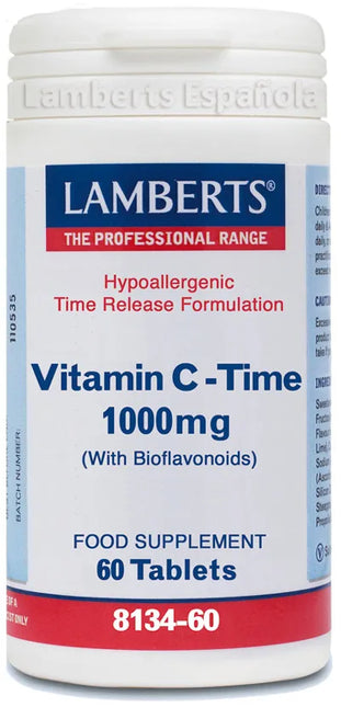 Lamberts Vitamina C-Time 1000 Mg 60 Tabs