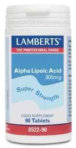 Lamberts Acido Alfa Lipoico 300mg 90 Tabs