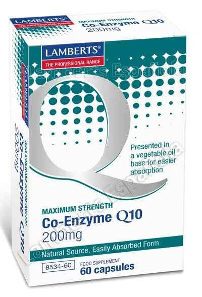 Lamberts Co Enzima Q10 200 Mg 60 Caps