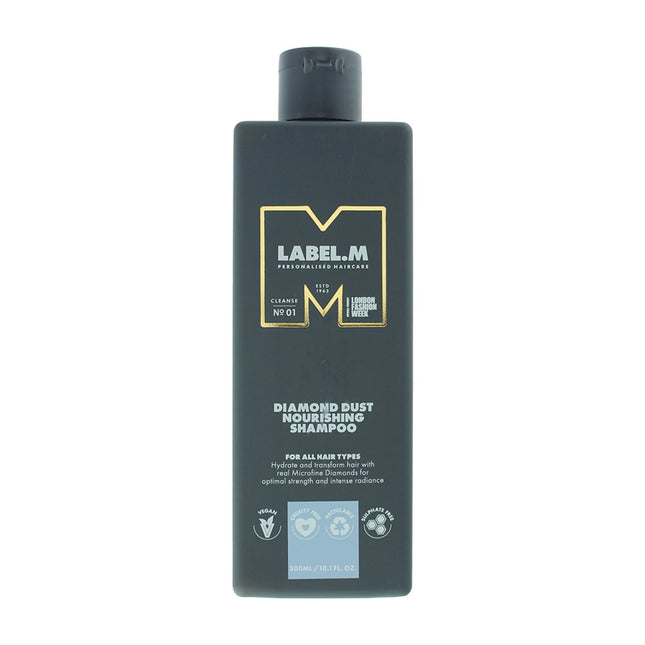 Label.M Diamond Dust – Hair Shampoo for Women, Nourishing, 300 ml