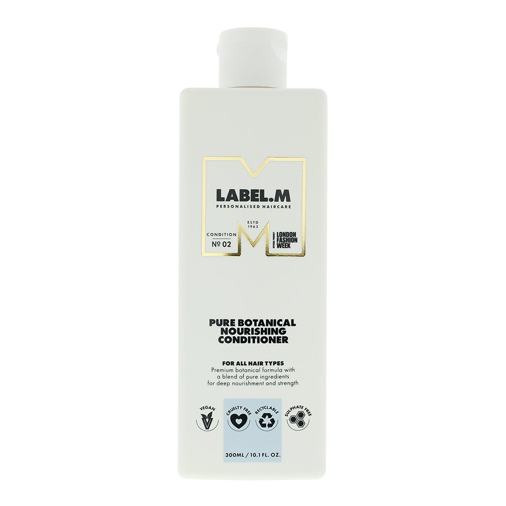 Label.M Pure Botanical – Hair Conditioner for Women, Nourishing, 300 ml