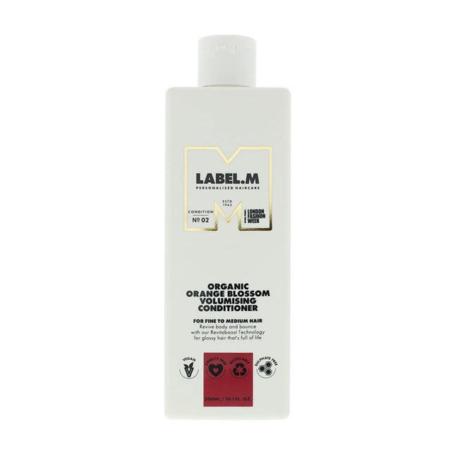 Label.M Organic Orange Blossom – Hair Conditioner for Women, Volume & Body, 300 ml
