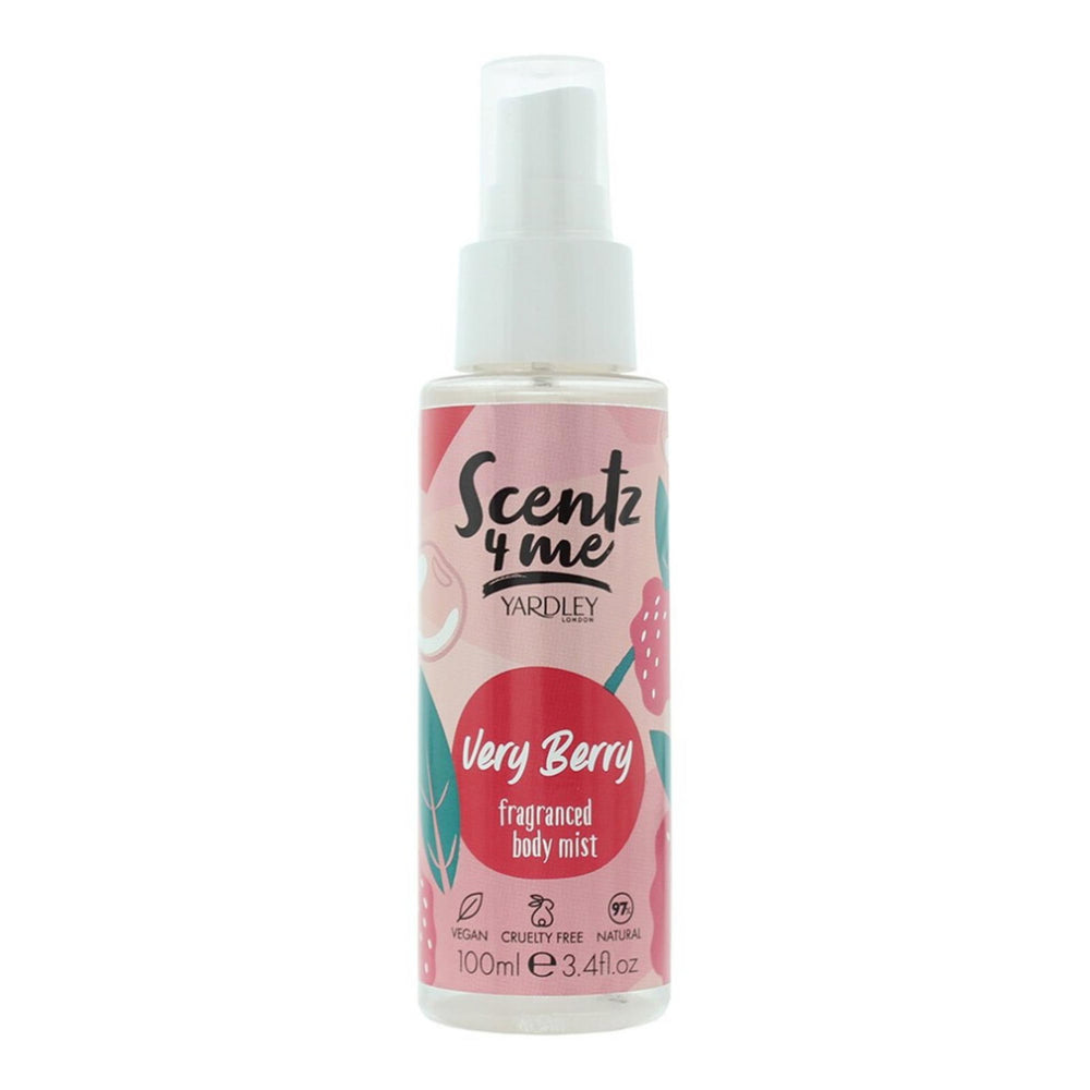 Yardley Scentz 4 Me Very Berry – Scented Spray Unisex, 100 ml