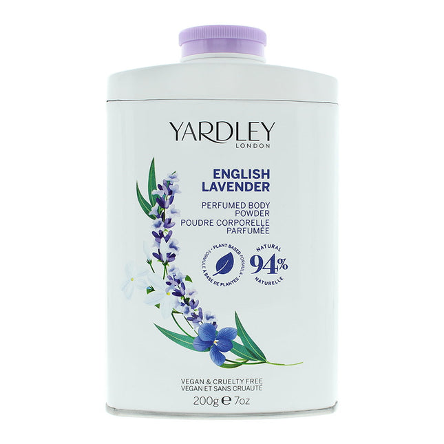 Yardley English Lavender – Body Powder Unisex, 200 g