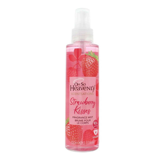 Oh So Heavenly Scentsations Strawberry Kisses – Scented Spray for Women, 150 ml