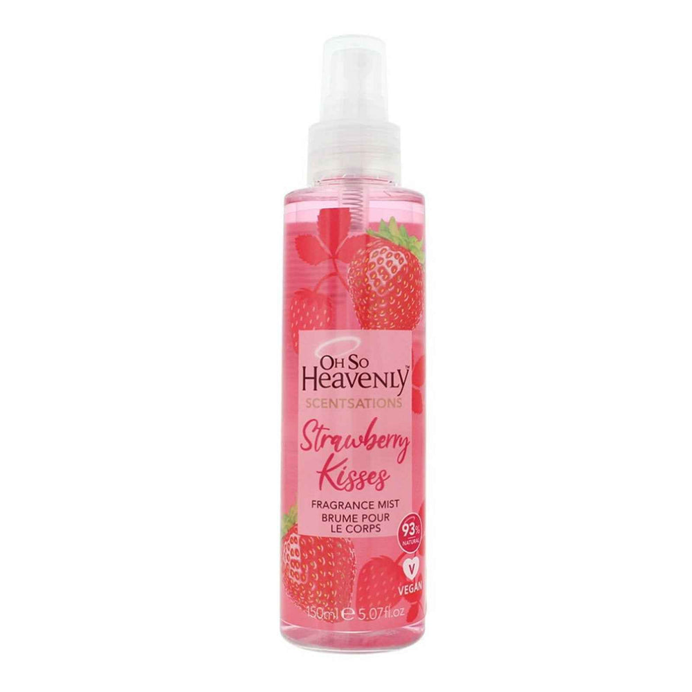 Oh So Heavenly Scentsations Strawberry Kisses – Scented Spray for Women, 150 ml