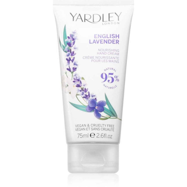 Yardley English Lavender Moisturizing – Hand Cream for Women, Lavender, 75 ml