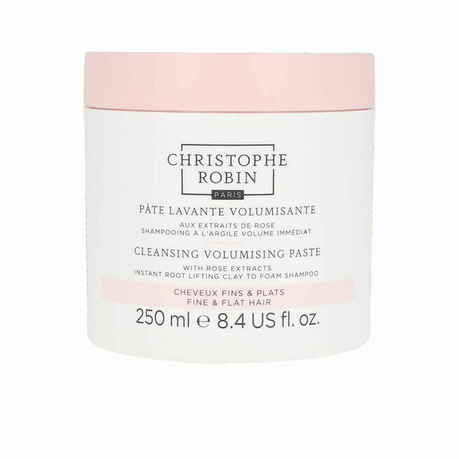 Christophe Robin Cleansing Volumizing Paste With Pure Rassoul Clay y Rose Extra Unisex