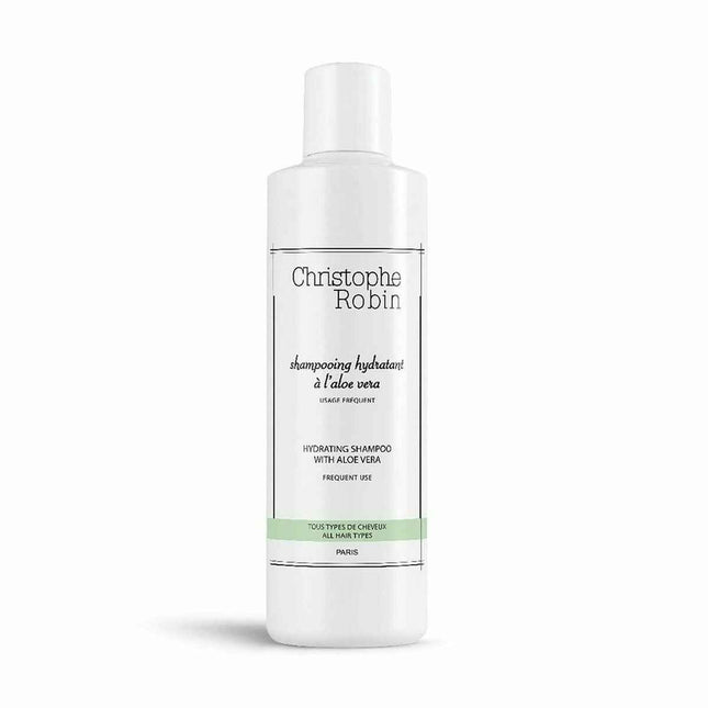 Christophe Robin Shampooing Hydratant À L'aloe Vera Unisex, 250 ml