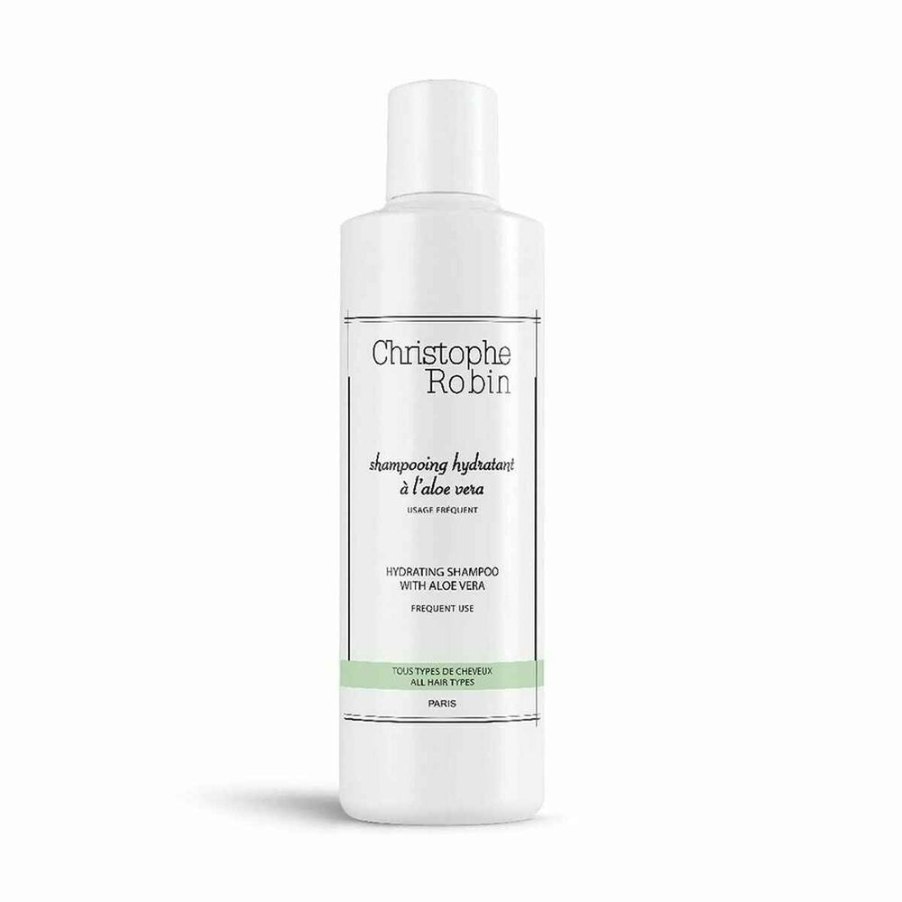 Christophe Robin Shampooing Hydratant À L'aloe Vera Unisex, 250 ml